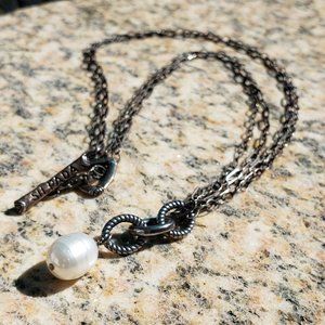 Silpada Sterling Silver Freshwater Pearl necklace